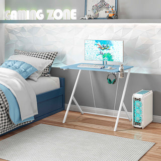 Scout Baby Blue Gaming Desk