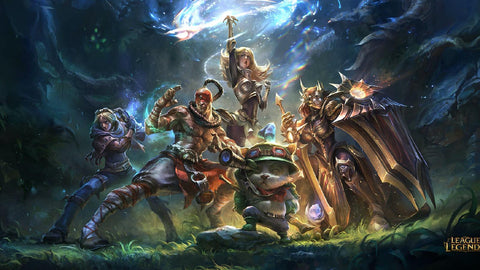 league of legends line up