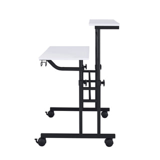 Galaxy White Gaming Desk