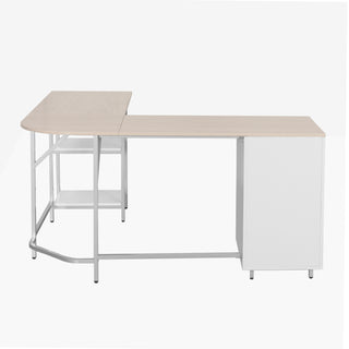 Dallas Sand L Shape Gaming Desk