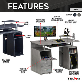 Timbur Gaming Desk