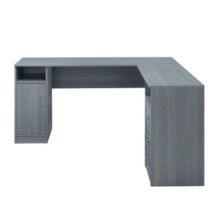 Denver Grey L Shape Gaming Desk