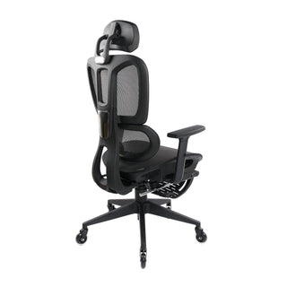 AirFlex2.0 Black Mesh Gaming Chair With Footrest