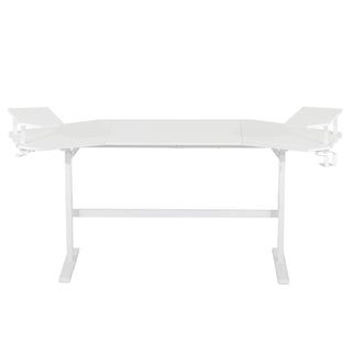 Defender White Gaming Desk