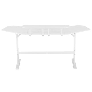 Defender White Gaming Desk