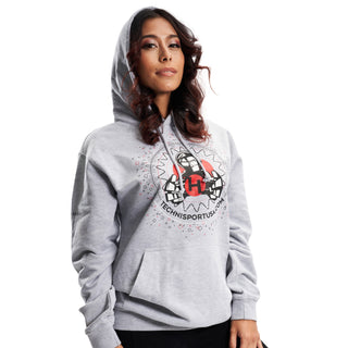 GameON2 Techni Unisex Grey Hoodie
