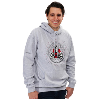 GameON2 Techni Unisex Grey Hoodie