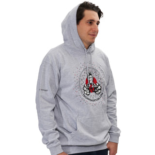 GameON2 Techni Unisex Grey Hoodie