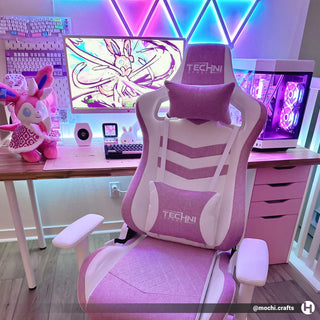 Pastel Pink Gaming Chair